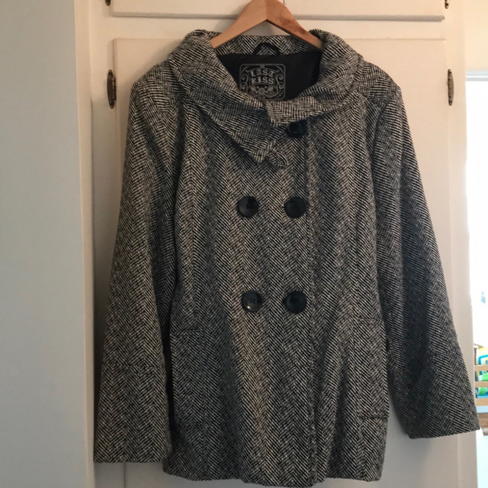 Black & White Coat